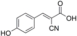 CHAの化学構造式